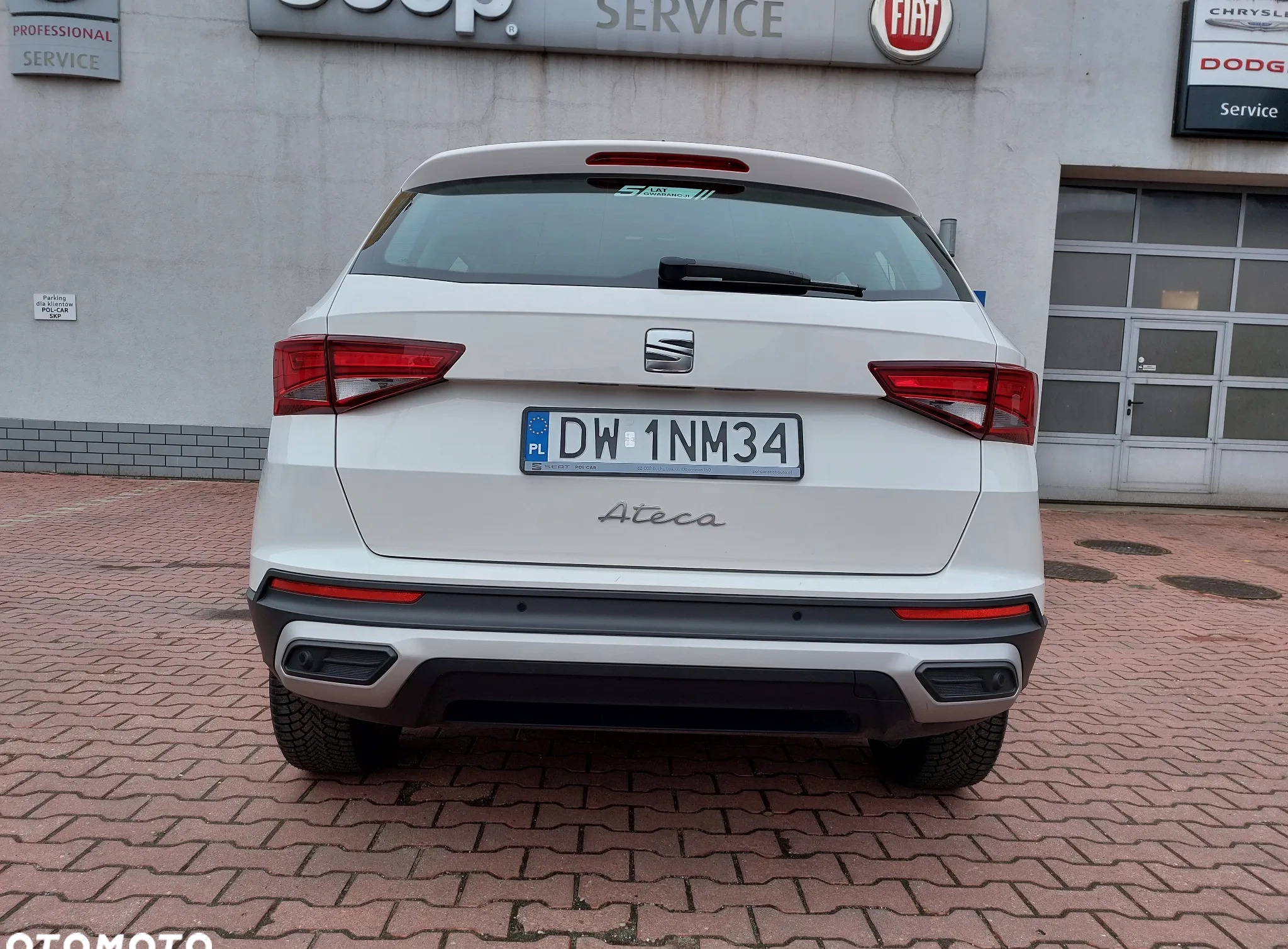 Seat Ateca cena 95900 przebieg: 88045, rok produkcji 2021 z Oborniki Śląskie małe 121